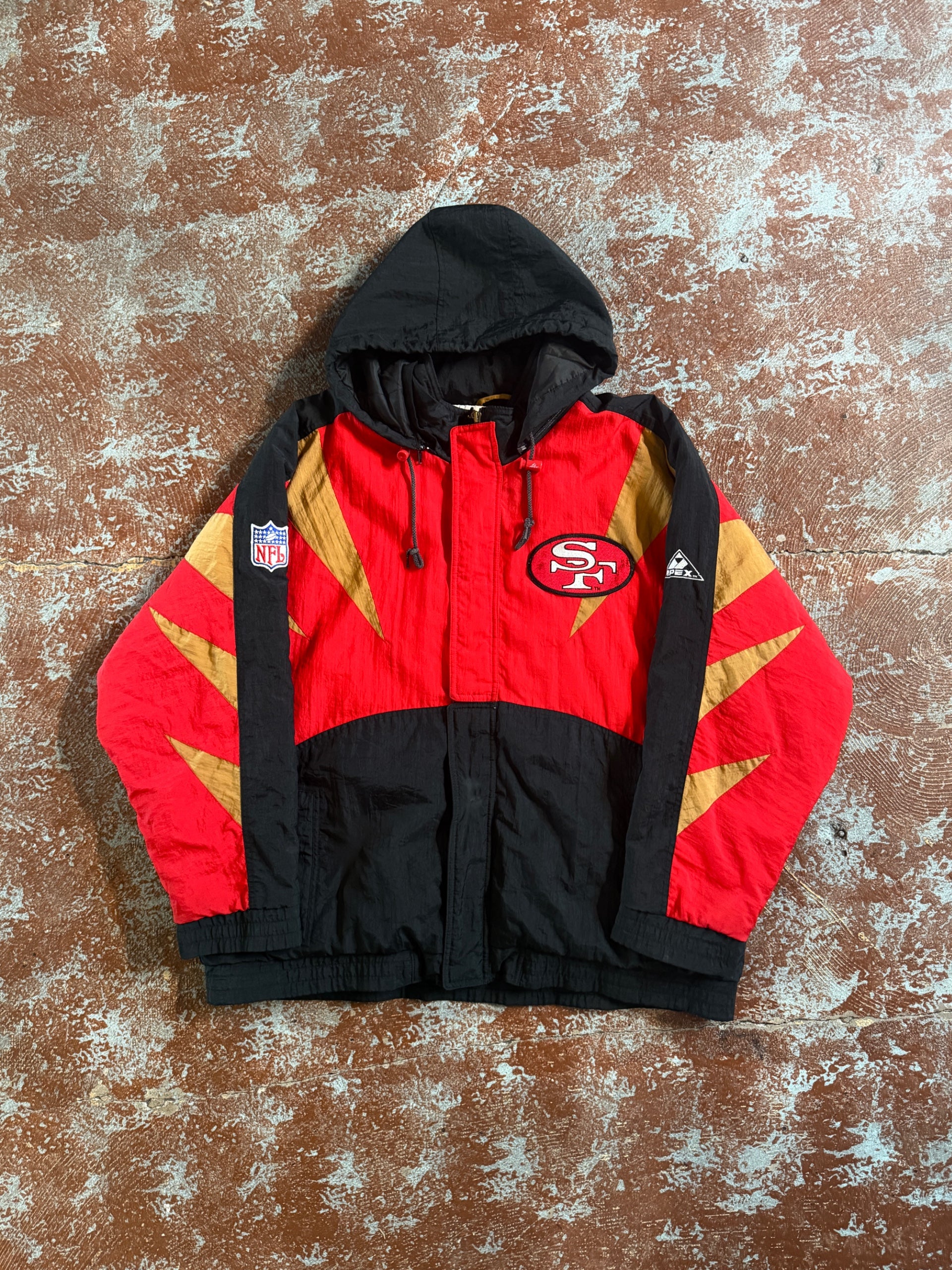 90s 49ers Apex Jacket (XL) | CSU THRIFT