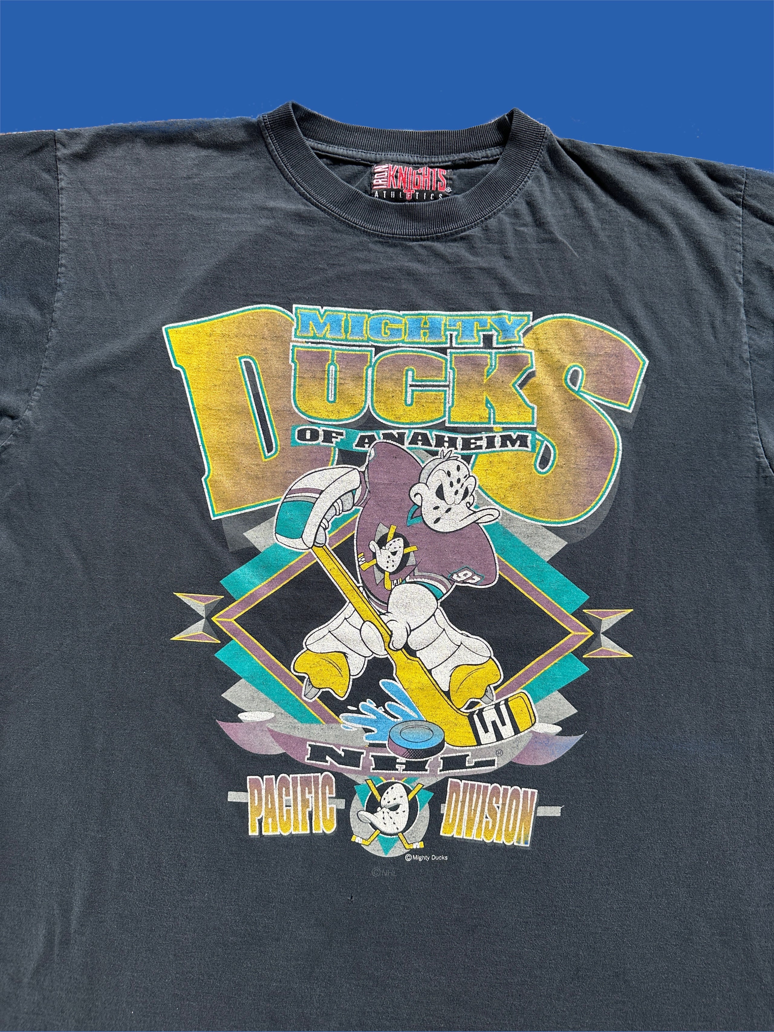 Vintage Mighty Ducks Tee L CSU THRIFT